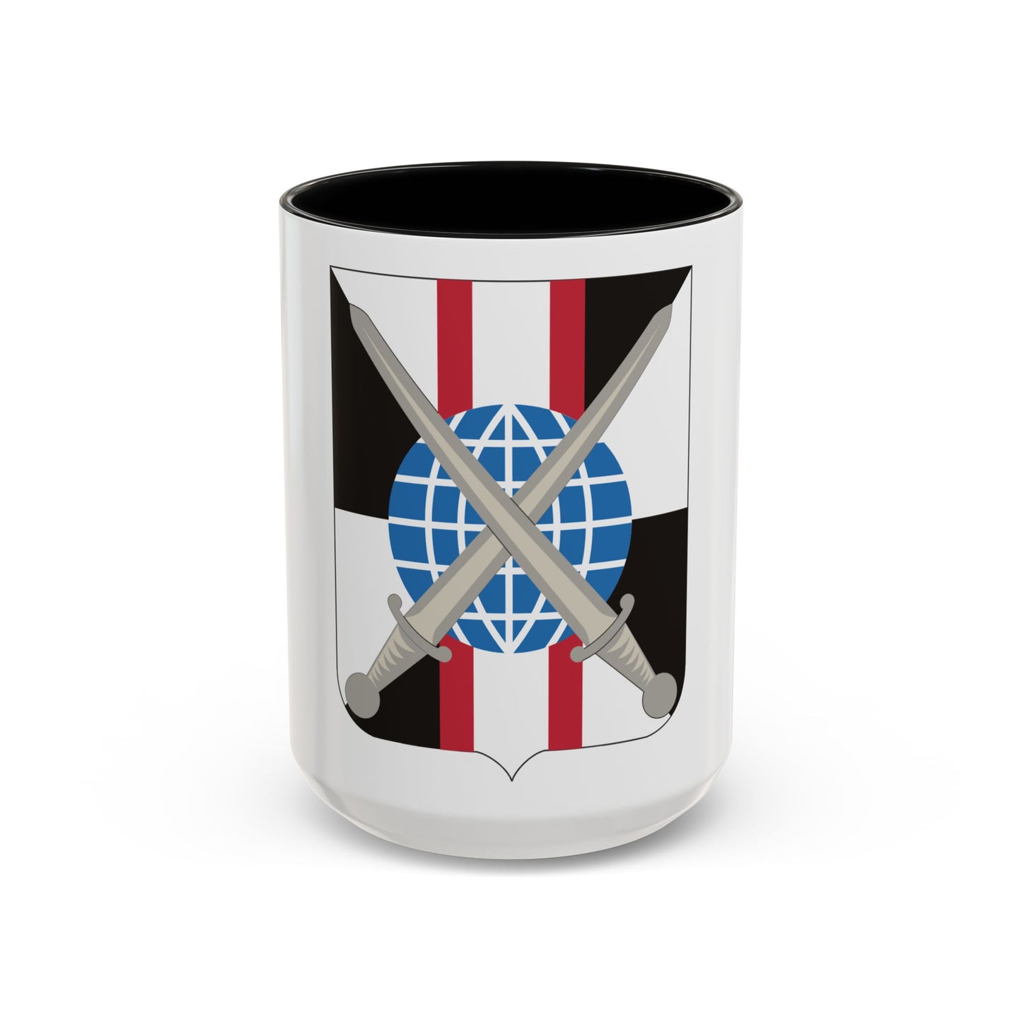 527 Military Intelligence Battalion 2 (U.S. Army) Accent Coffee Mug