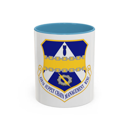 448th Supply Chain Managment Wing (U.S. Air Force) Accent Coffee Mug