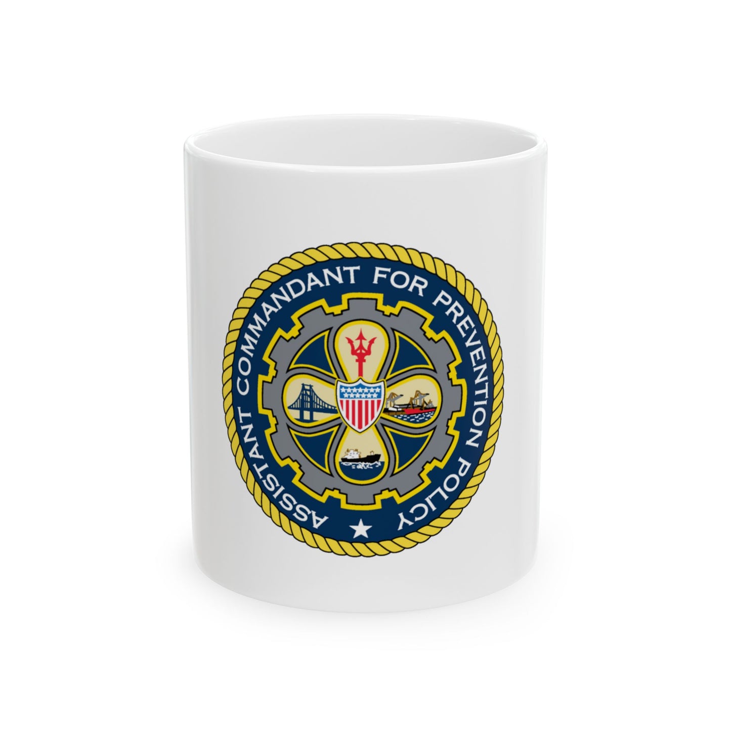 USCG Assistant Commandant for Prevention Policy (U.S. Coast Guard) White Coffee Mug
