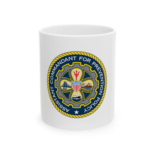 USCG Assistant Commandant for Prevention Policy (U.S. Coast Guard) White Coffee Mug