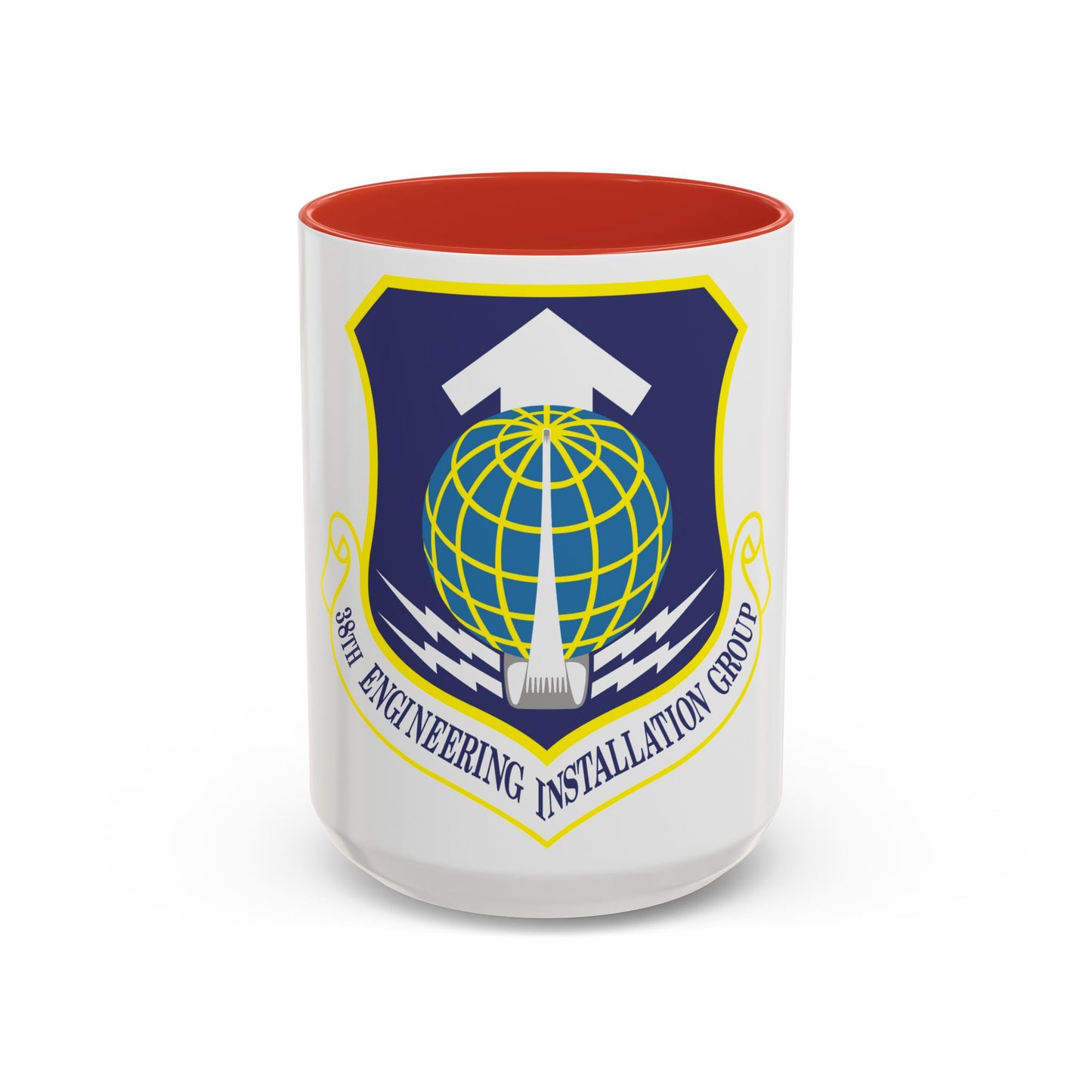 38th Engineering Installation Group (U.S. Air Force) Accent Coffee Mug