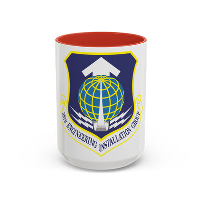 38th Engineering Installation Group (U.S. Air Force) Accent Coffee Mug