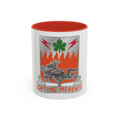 307 Signal Battalion (U.S. Army) Accent Coffee Mug