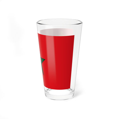 Morocco gov index commercial (Morocco) Pint Glass 16oz