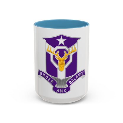 83 Civil Affairs Battalion (U.S. Army) Accent Coffee Mug