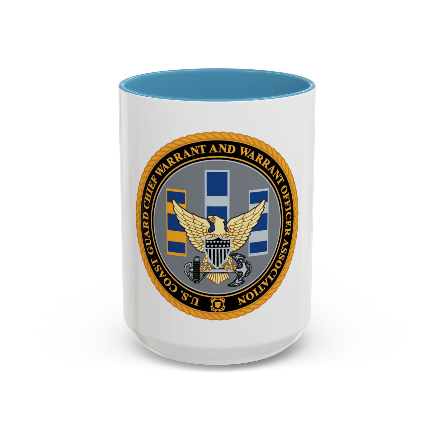USCG CWO (U.S. Coast Guard) Accent Coffee Mug