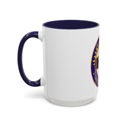 Hawley US Community Hospital (U.S. Army) Accent Coffee Mug