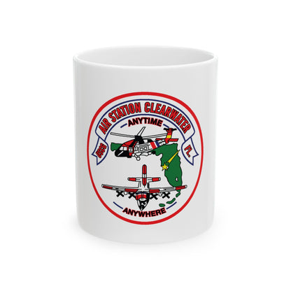 USCG Air Station Clearwater FL (U.S. Coast Guard) White Coffee Mug