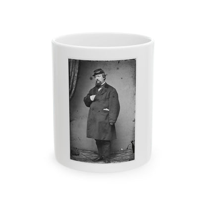 B.P. Poore (U.S. Civil War) White Coffee Mug