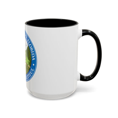 Seal of Orlando Florida - Accent Coffee Mug