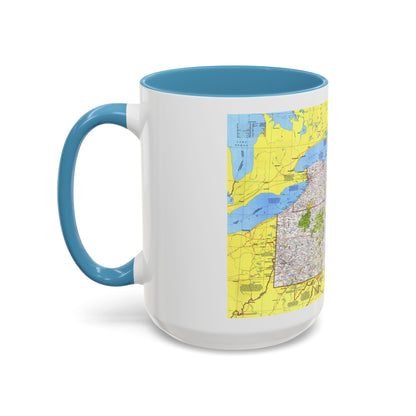 USA - Northeast 1 (1978) (Map) Accent Coffee Mug