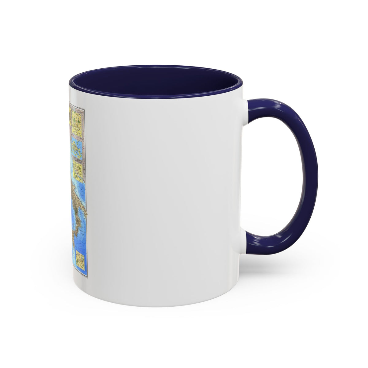 Italy (1995) (Map) Accent Coffee Mug