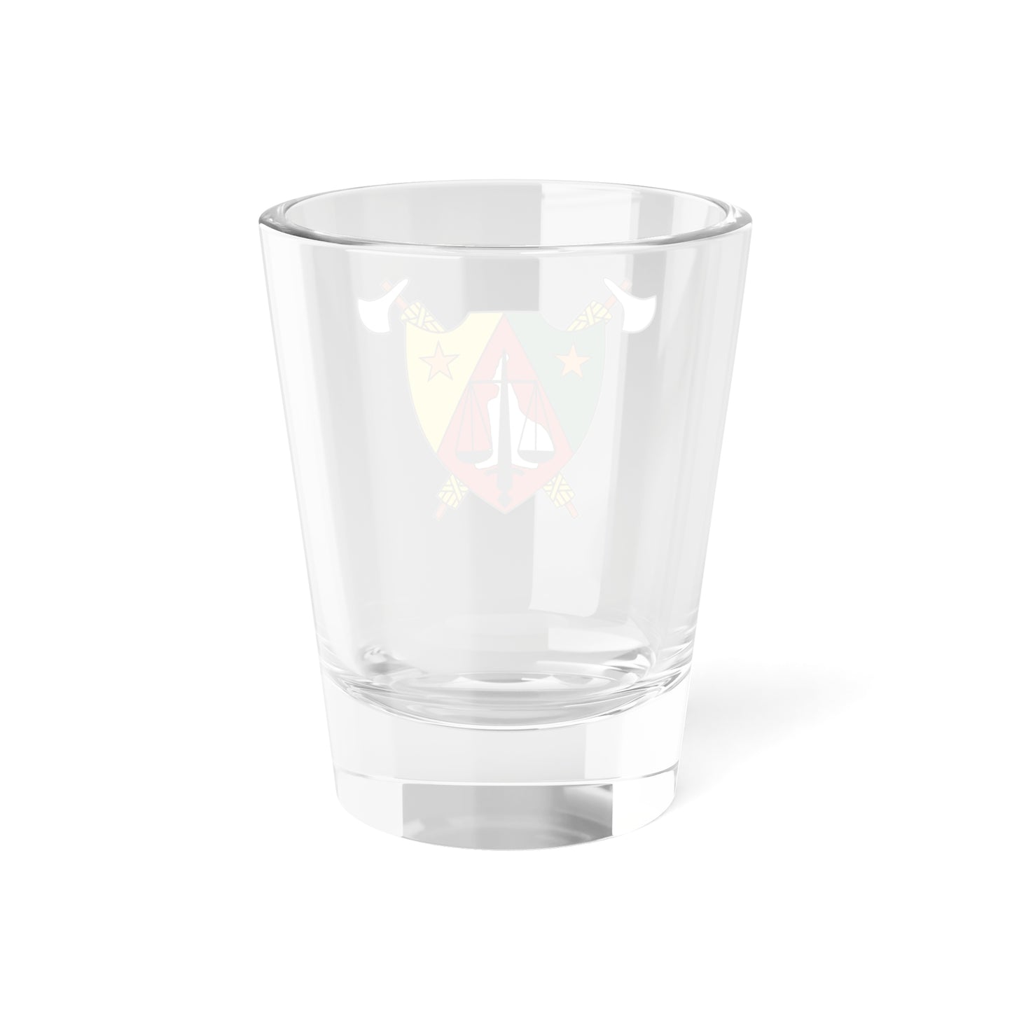 Coat of Arms of Cameroon (1960-1961) - Shot Glass 1.5oz