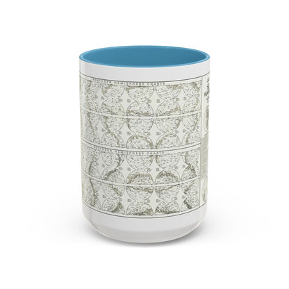 Heavens, The - Monthly Star Charts (1970) (Map) Accent Coffee Mug