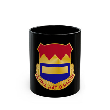 719th Antiaircraft Artillery Battalion (U.S. Army) Black Coffee Mug