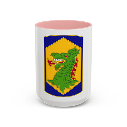 404 Maneuver Enhancement Brigade 2 (U.S. Army) Accent Coffee Mug