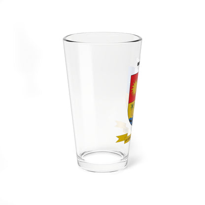 Escudo del Vicariato de Guapi (Colombia) (Coat of Arms) Pint Glass 16oz