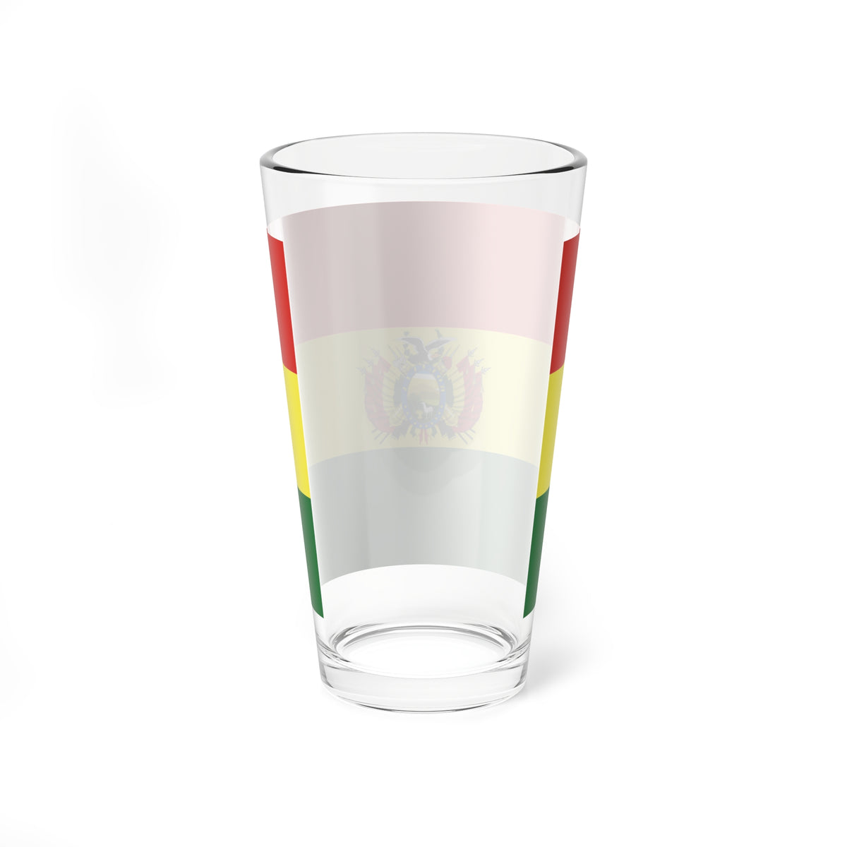 Bandera de Bolivia Estado (Bolivia) Pint Glass 16oz