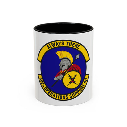 502d Operations Support Squadron (U.S. Air Force) Accent Coffee Mug
