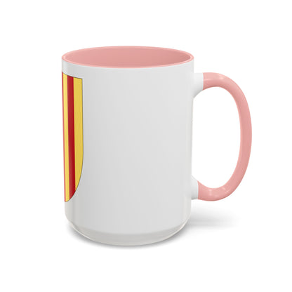 Arms of the Former Crown of Aragon - Accent Coffee Mug