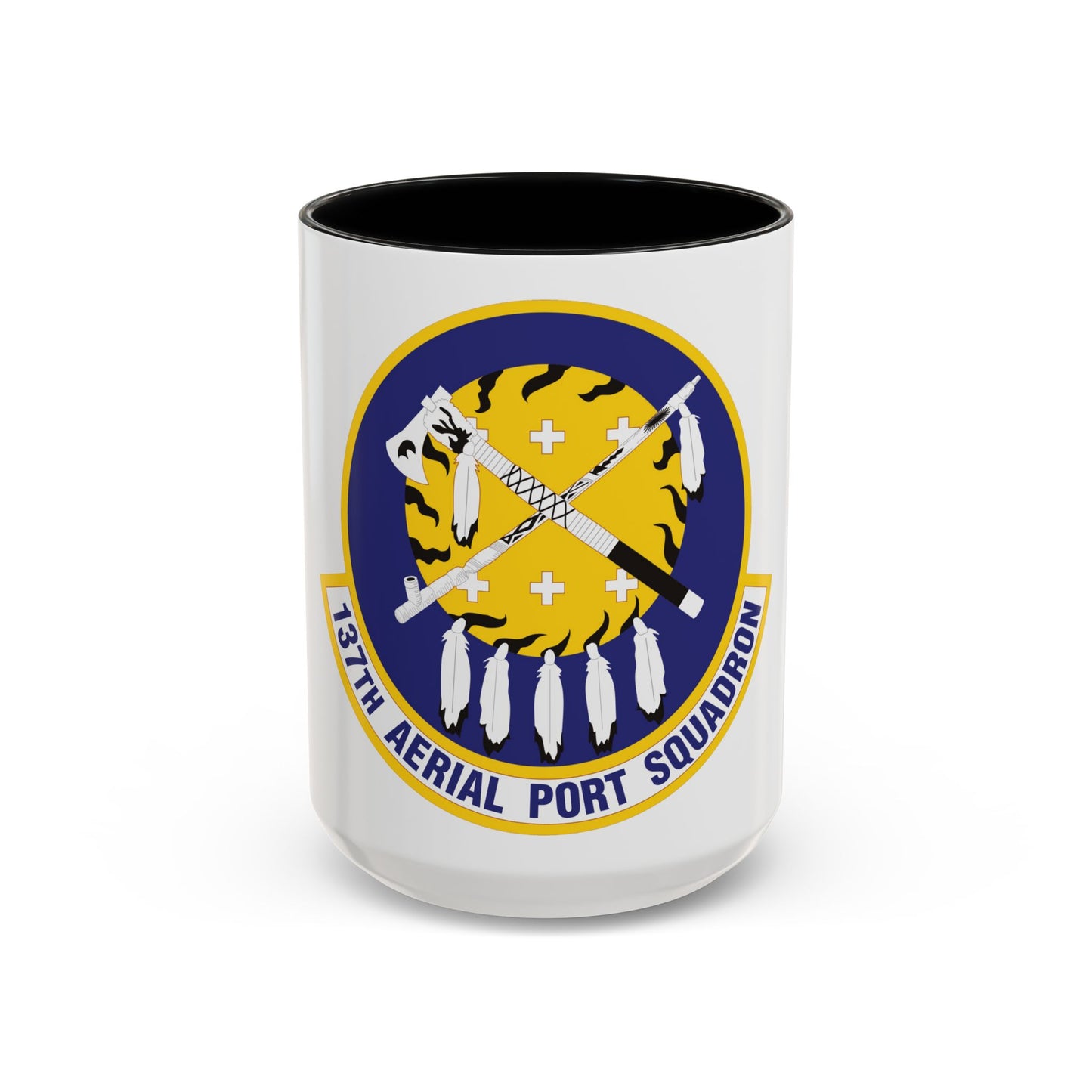 137th Aerial Port Squadron (U.S. Air Force) Accent Coffee Mug