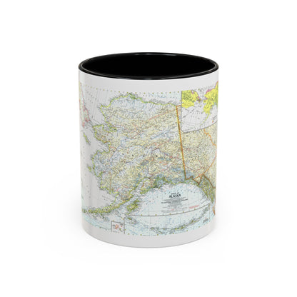 USA - Alaska (1959) (Map) Accent Coffee Mug