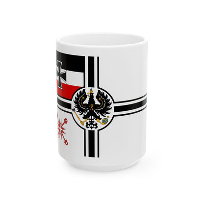 Arbeitsfahrzeuge der Kriegsmarine -1892 (Germany) White Coffee Mug