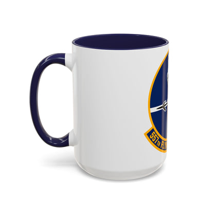 557 Flying Training Squadron AETC (U.S. Air Force) Accent Coffee Mug