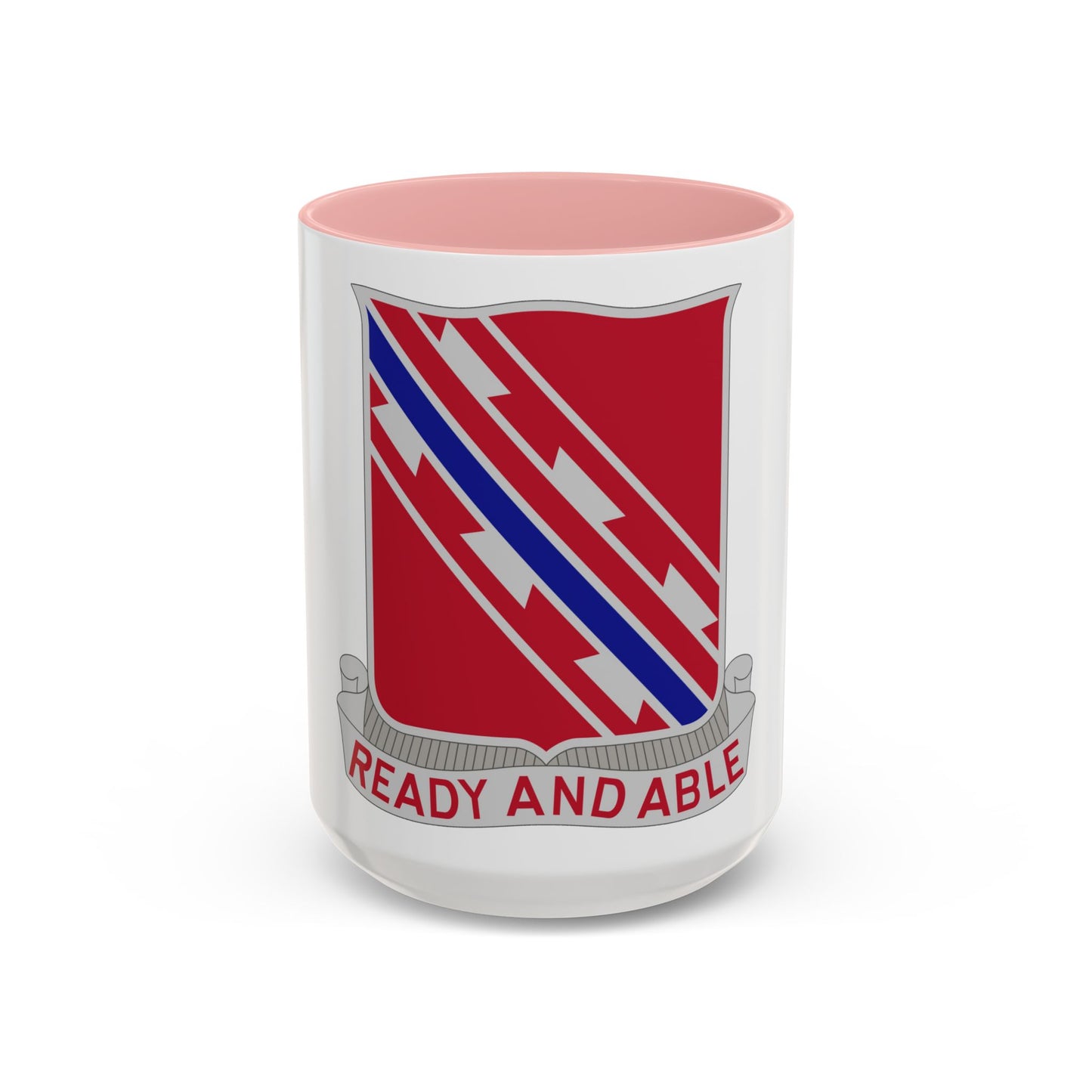 411 Engineer Battalion (U.S. Army) Accent Coffee Mug
