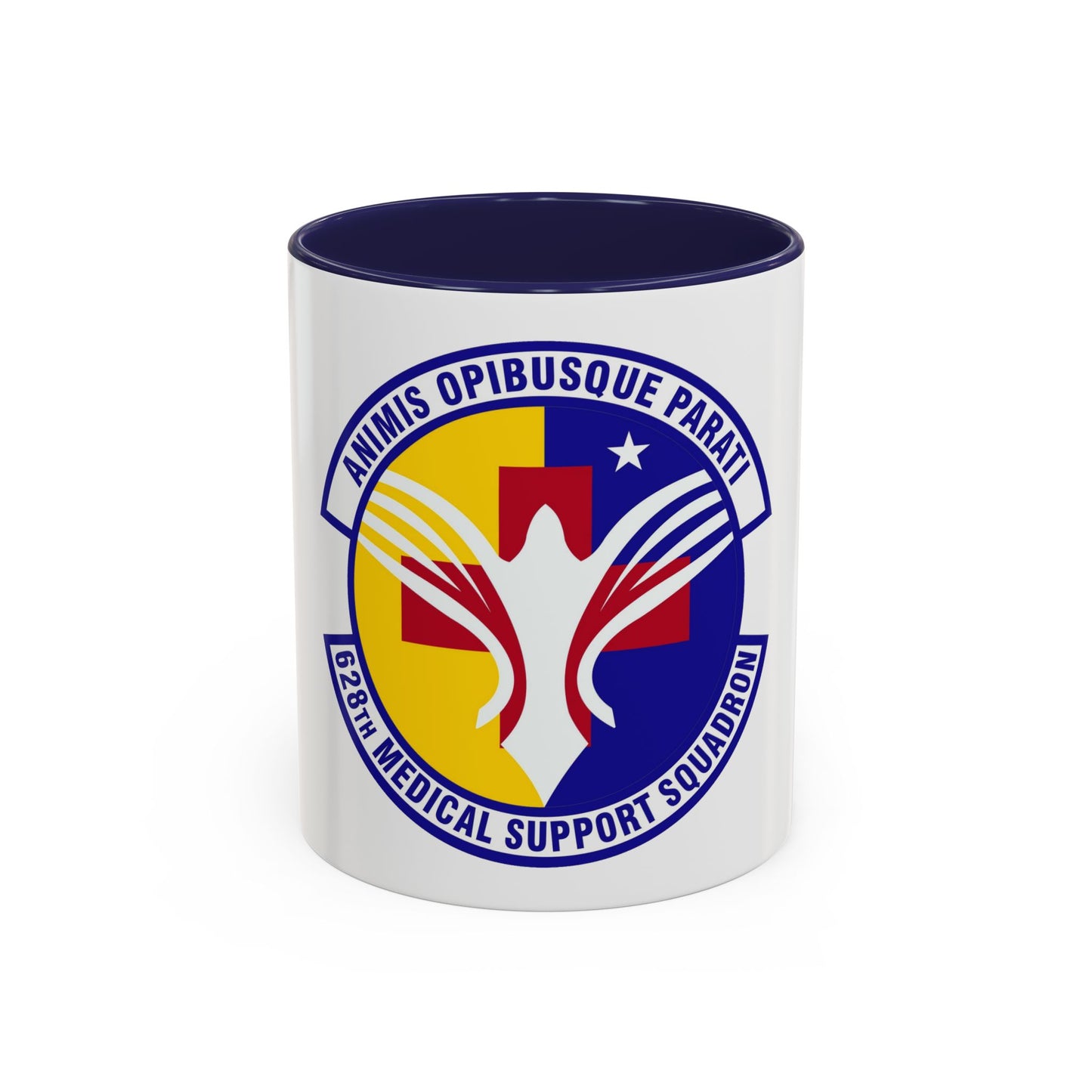 628th Medical Support Squadron (U.S. Air Force) Accent Coffee Mug