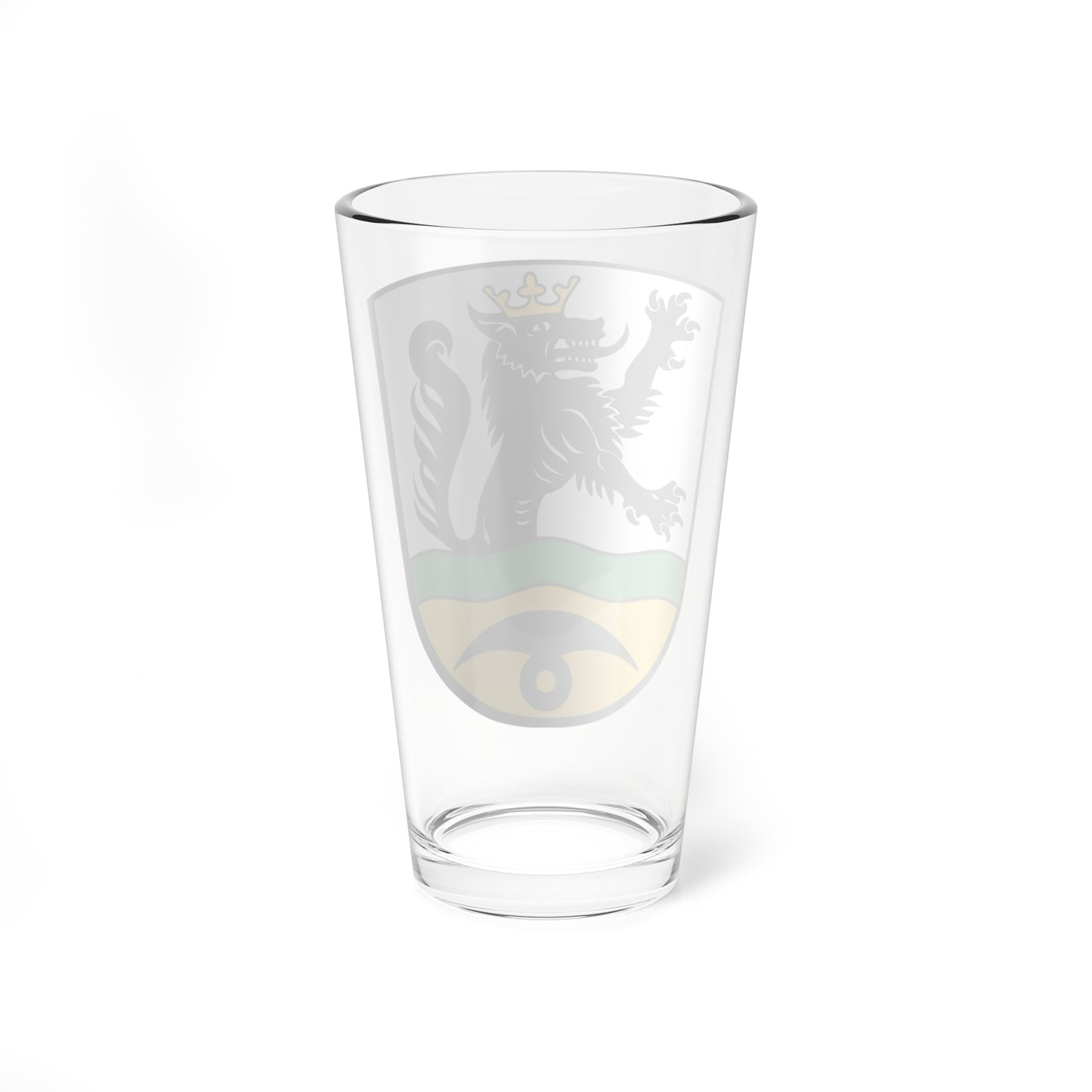 DEU Bächingen a.d.Brenz COA (Germany) (Coat of Arms) Pint Glass 16oz