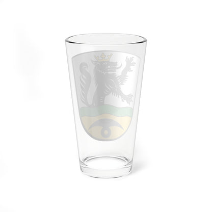 DEU Bächingen a.d.Brenz COA (Germany) (Coat of Arms) Pint Glass 16oz