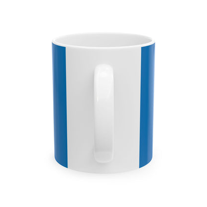 Flag of Kelowna British Columbia Canada - White Coffee Mug-Go Mug Yourself