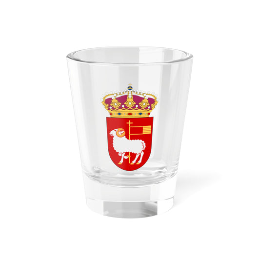 HMS Visby vapen korvett (Sweden) (Coat of Arms) Shot Glass 1.5oz
