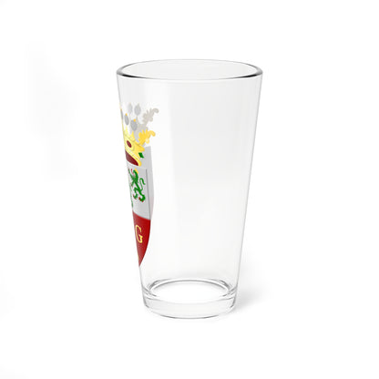 Theux wapen (Belgium) (Coat of Arms) Pint Glass 16oz