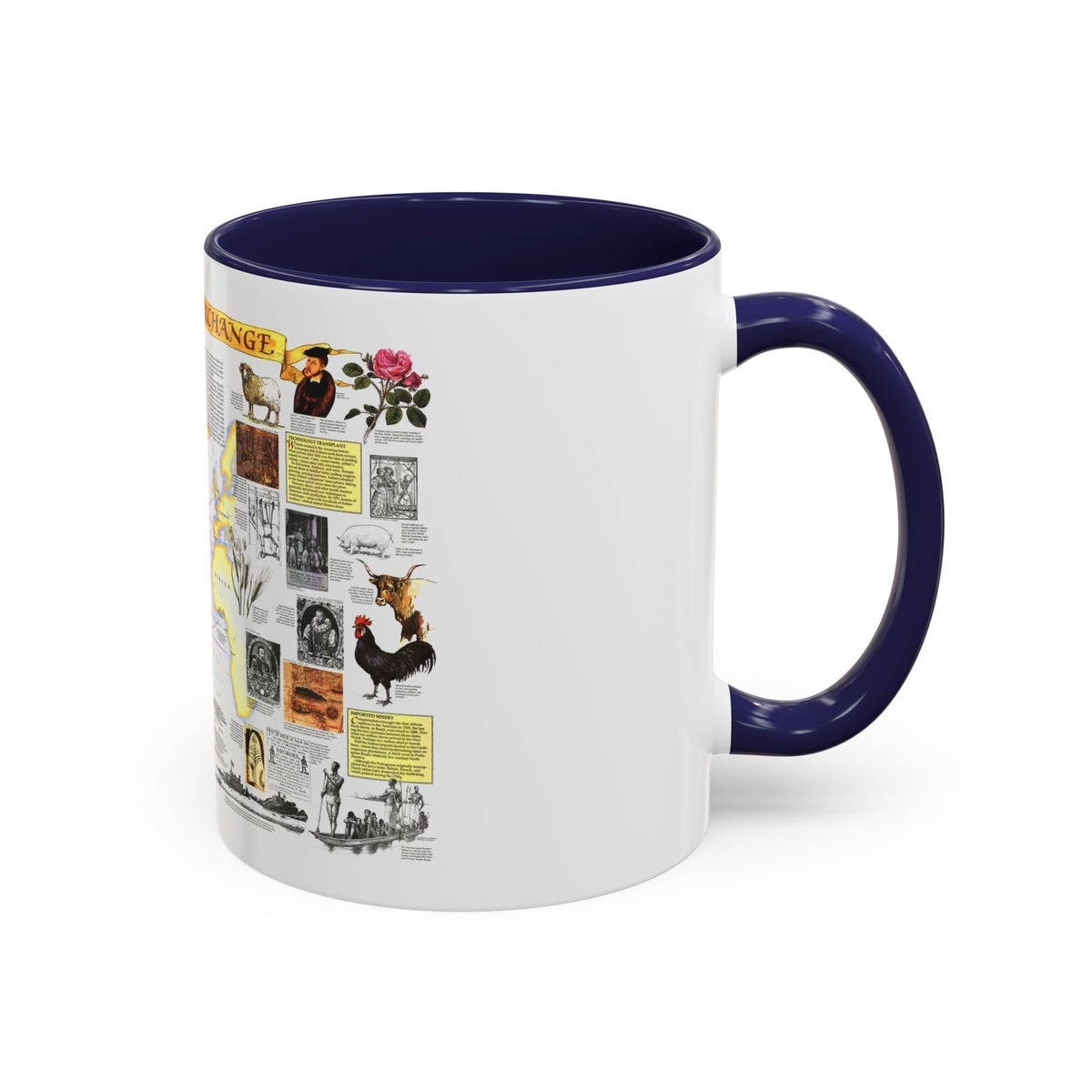 The Grand Exchange (1992) (Map) Accent Coffee Mug