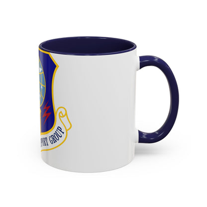 673 Mission Support Group PACAF (U.S. Air Force) Accent Coffee Mug