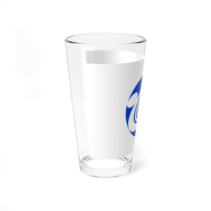 Flag of Toshima Village Tokyo (Japan) Pint Glass 16oz