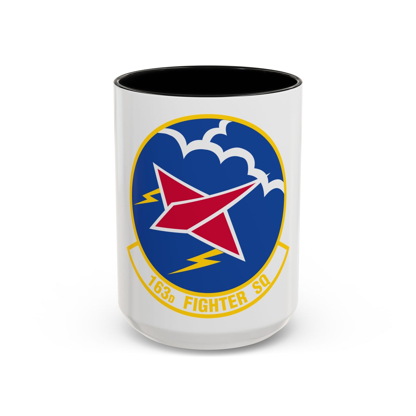 163 Fighter Squadron (U.S. Air Force) Accent Coffee Mug