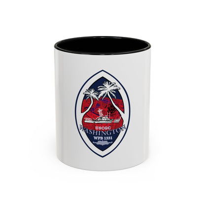 USCG Washington WPB 1331 (U.S. Coast Guard) Accent Coffee Mug