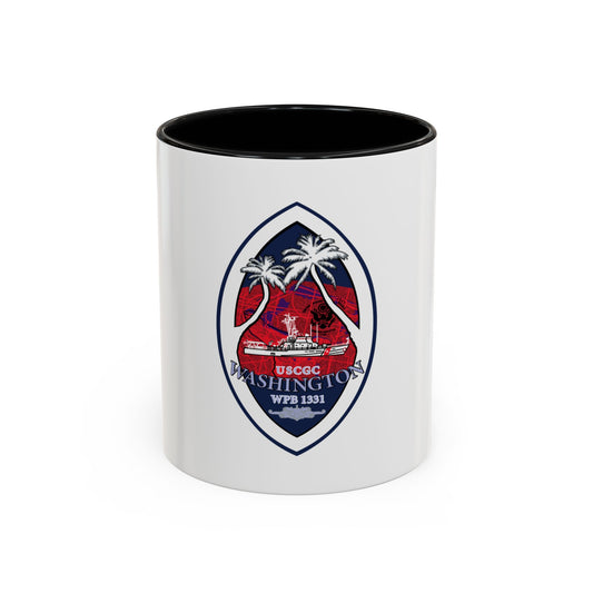 USCG Washington WPB 1331 (U.S. Coast Guard) Accent Coffee Mug