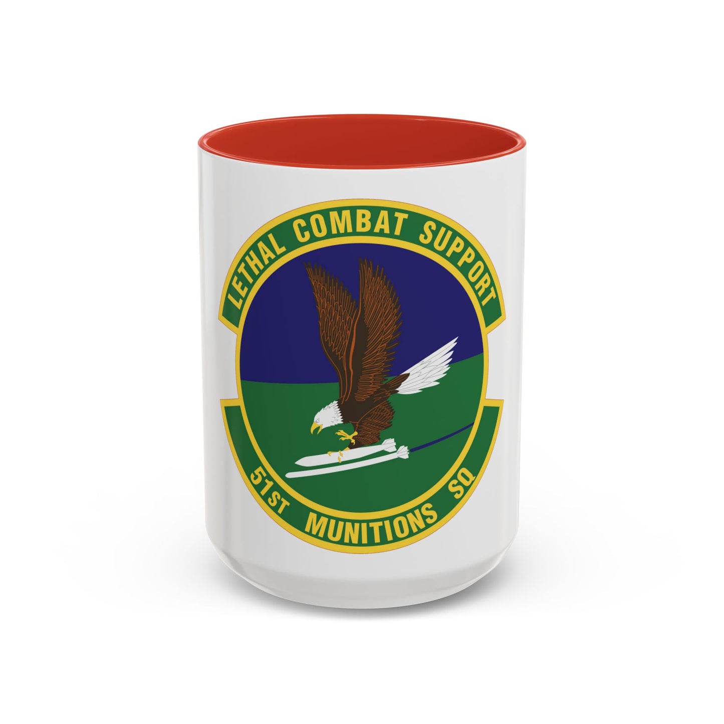 51st Munitions Squadron (U.S. Air Force) Accent Coffee Mug