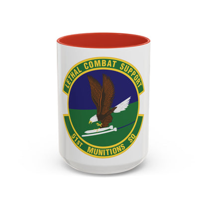51st Munitions Squadron (U.S. Air Force) Accent Coffee Mug