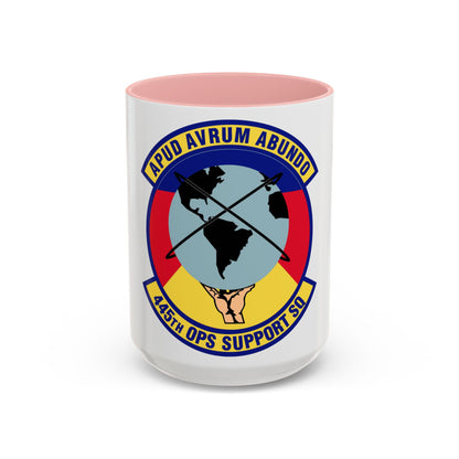 445th Operations Support Squadron (U.S. Air Force) Accent Coffee Mug