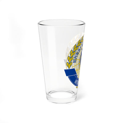 Emblem of the Autonomous Province of Western Bosnia (Bosnia and Herzegovina) (Coat of Arms) Pint Glass 16oz
