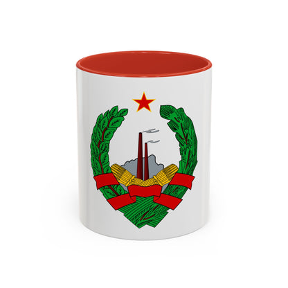 Coat of Arms of the Socialist Republic of Bosnia and Herzegovina - Accent Coffee Mug