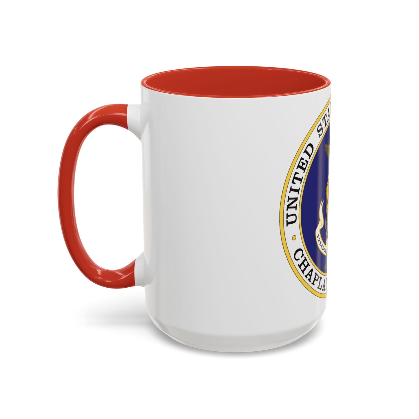 Air Force Chaplain Service (U.S. Air Force) Accent Coffee Mug