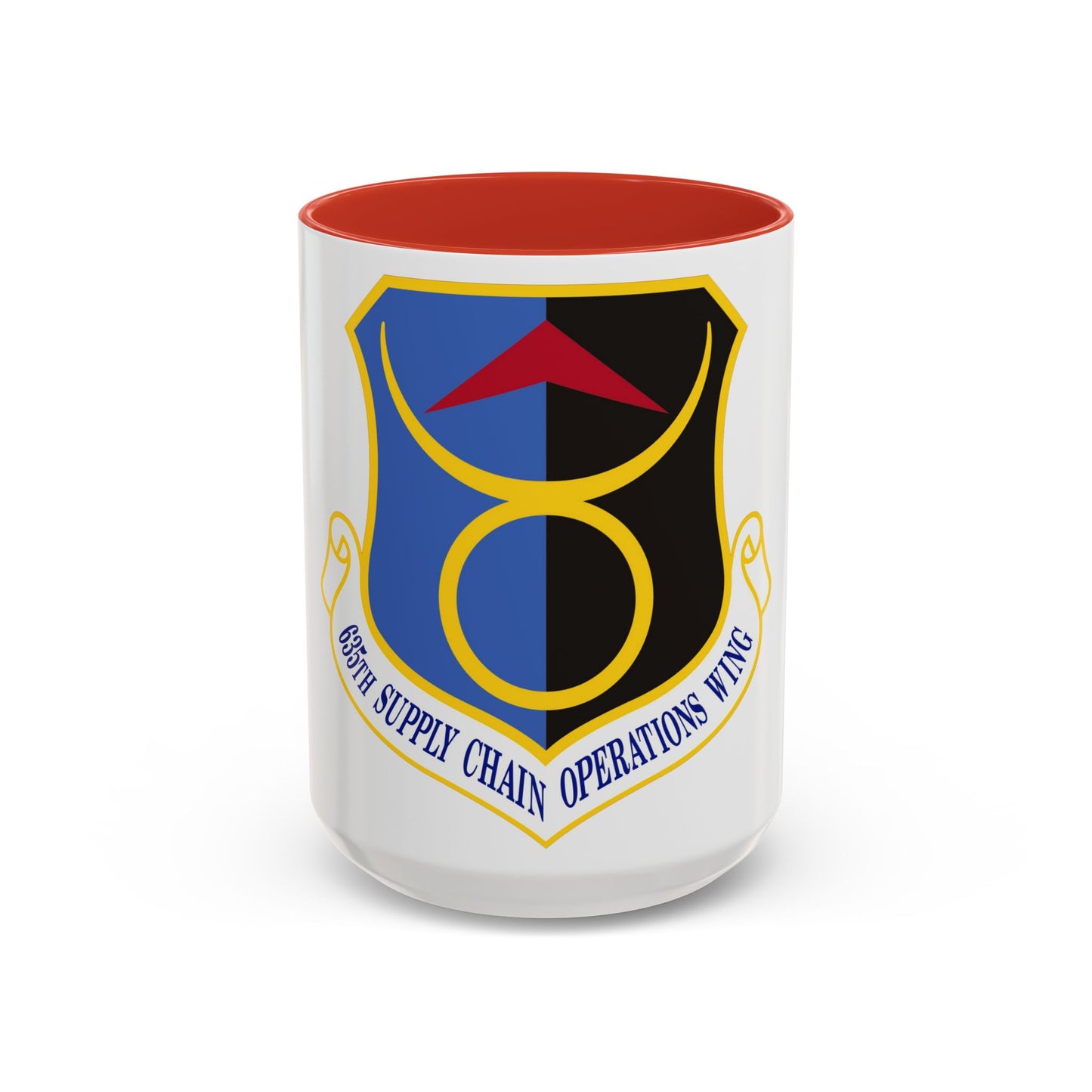 635th Supply Chain Operations Wing (U.S. Air Force) Accent Coffee Mug