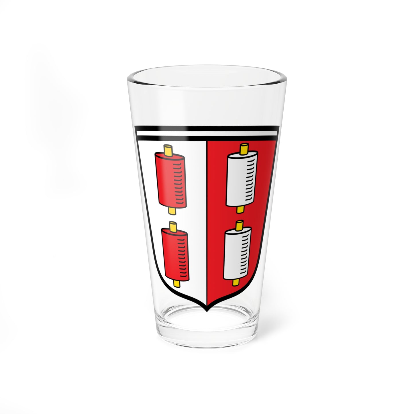 DEU Bechhofen Mittelfranken COA (Germany) (Coat of Arms) Pint Glass 16oz