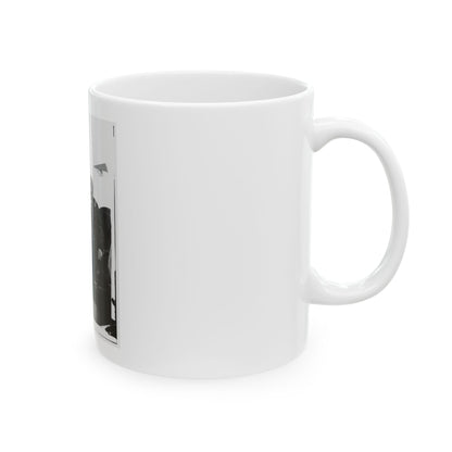 Admiral Porter And General Meade. (U.S. Civil War) White Coffee Mug